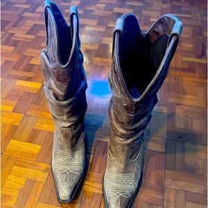 COPY - Steve Madden leather cowboy boots